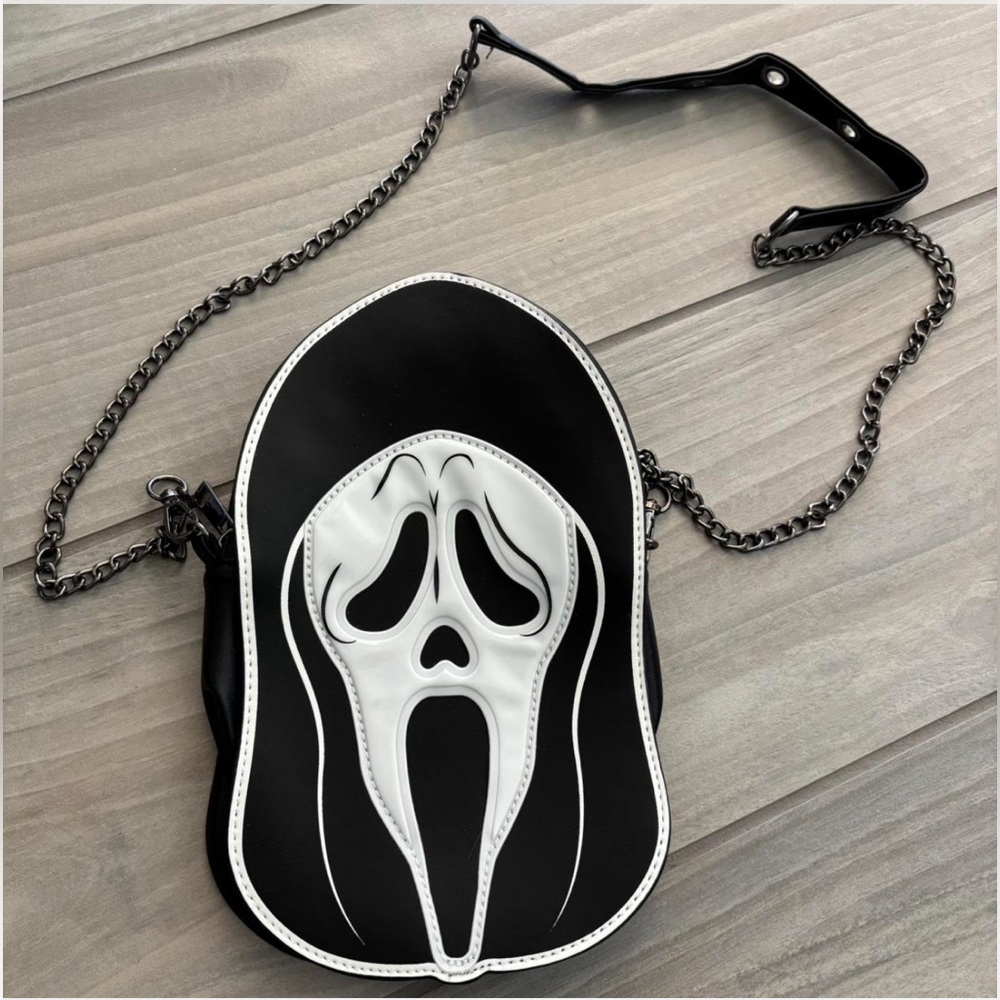 Scream Mask Crossbody Bag